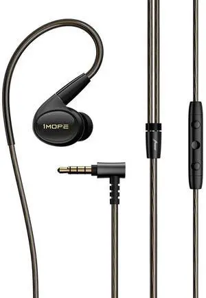 1MORE P50 Wired in-Ear Earphones Hi-Res Audio, Hybrid 5-Driver Headphones with 3.5mm Jack, Deep Bass HiFi Sound, MMCX Detachable Cable, Built-in MEMS Microphone and 3-Button Control, for Music/Gaming