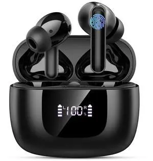Wireless Earbuds for Samsung S23 S24 S25 Ultra S21 S22 A35 A15 for iPhone 16 Pro 15 True Bluetooth 5.4 Headphones Ear Buds Noise Canceling in Ear Earphones,Deep Bass HiFi Stereo,Sweat Resistant,Mic