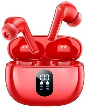 ZZU Wireless Earbuds, 2025 Ear Buds with Big Bass Stereo Sound, Lightweight Bluetooth Earbuds with 48 Hours Playtime, in-Ear Fit Earphones