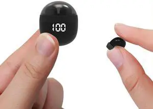 YXYKODM Invisible Mini Earbuds Wireless Bluetooth - Ultra Small in-Ear Headset Wireless Invisible Smallest Bluetooth Earbuds - Fitable for All Type Ears Stereo Sound Earphones IPX5 Waterproof