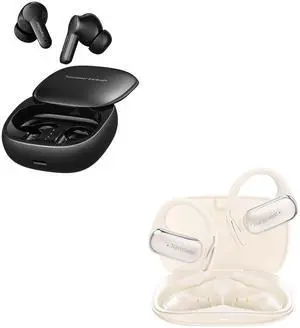 AI Translation Earbuds Real Time, 3-in-1 Translator Earbuds 144 Languages & Accents, Audifonos Traductores Inglés Español, Open Ear Wireless Ear Buds Bluetooth with Charging Case fit iOS & Android