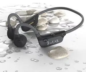 eEAR-BC-HPH-001 The FIRST Bone Conduction military grade, personal hearing amplifier with the latest Bluetooth (BT) 5.3 technology open ear headphones
