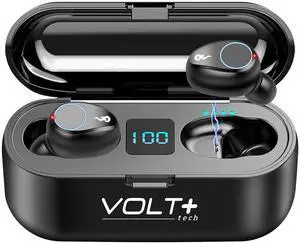 Wireless Bluetooth 5.3 Earbuds for All Samsung Galaxy S25 S24 S23 S22 S21 S20 And Their FE Plus Ultra Editions 5G Galaxy Z Flip6 Fold6,5,4,3,2 Editions / IPX7 Waterproof 2000mAh 150Hour PowerBank Case