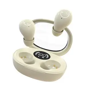 Wireless Smallest Earbuds Small Ear Buds in-Ear Mini Smallest Invisible Bluetooth Earbuds for Sleep Comfortable Compact Mini Tiny Ears Stereo Sound IPX5 Waterproof