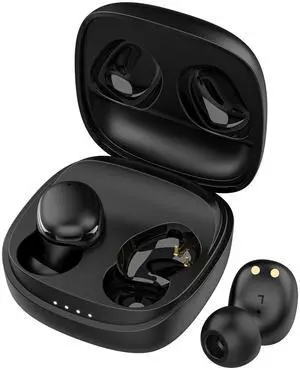TOTULIFE Fame Series TWS Wireless Earphones - White, Wireless Earbuds, Smartwatch and Smartphone Compatible, Premium Sound System, Built-in Microphone, Long Distance Connection