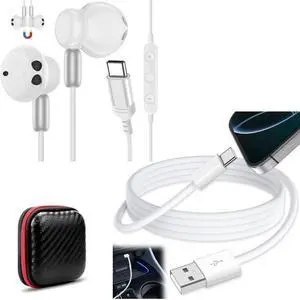 TOPAUX USB C Headphone Wired Earphone, Car CarPlay Cable for Apple USB C 1M 3FT USB to USB Type C Car Play Cable for iPhone 16 Pro Max 15 Plus Navigation Audio Dongle Cord for iPad 10 Mini Air Nylon