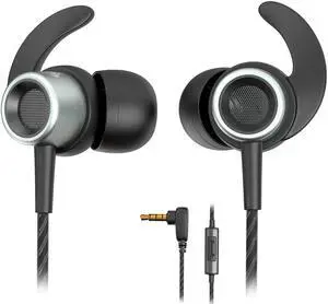 MINDBEAST Noise Cancelling Headphones Wired Earbuds For Kids And Adults With Microphone And Case  Xbox One Headset Gaming Earbuds For Samsung Galaxy Android iPhone, Extra Bass For Sleep Sport Workout