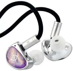 EarAcoustic STA-Pro Ultra in-Ear Monitors with Detachable Cable Design, Pure Audio Wired Headphones  Isolation Noise, 3.5mm Jack for Smartphones, Tablets, etc.,(Without Mic)