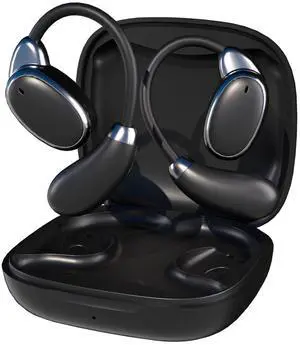 AI Translation Earbuds Wireless Bluetooth - 150 Languages Open-ear Headphones Translator for iPhone and Android 3-in-1 Real Time Translating Device for Travel Business Learning with Charging Case