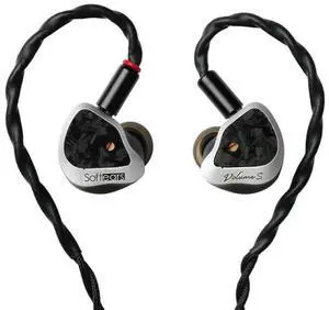 LEAUDIO Softears Volume S Earphones 1DD+1Passive DD+2BA with 3.5mm/4.4mm Interchangeable Headphones