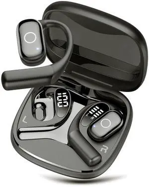 AI Translation Earbuds Real Time, 144 Language Translator Earbuds for iPhone and Android, 80H Playtime,3-in-1 Translation Headphones Translating Device, for Travel/Business/Meeting/LearningDark Grey
