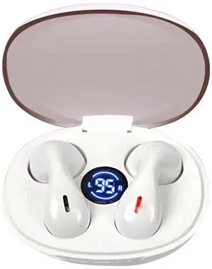 Sioroch AI Language Translator Earbuds,144 Languages Translator Device, Two-Way Translator Hanging Bluetooth Earphones for Language Learning/Travel/Business (White)