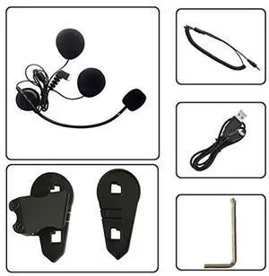 Yaconob Motorcycle Bluetooth Headset BT-S3 Type C Headphone Accessories (Hard Microphone)