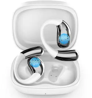 Translation Earbuds Real Time,140+Language Translator Earbuds,Easy to Operate,Wireless Bluetooth Translation Earbuds,Long Battery Life,Compatible with iOS&Android(White)