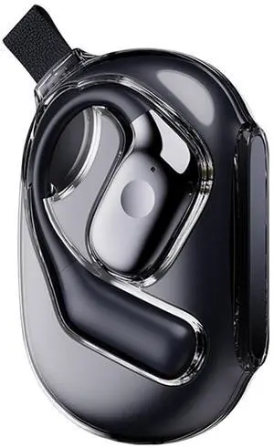 Earless Out of Ear Headphones Bluetooth Wireless Outer Open Ear Headphones Outside The Ear Open Ear Buds Earbuds Wireless Ear Hanging Bluetooth Headset Bone Air Conduction Earbuds Black