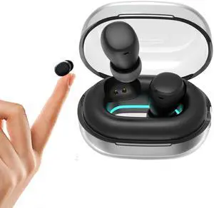 Mini Small Bluetooth Earbuds Invisible Wireless for Small Ear Canals Low Profile Smallest Sleep Micro Discreet Hidden Earbuds Small Ears Mini Invisible Small Ear Buds AudíFonos Invisibles