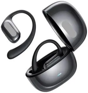 Bone Conduction Wireless Earphones, Over-Ear Headphone, Touch Control, Bluetooth 5.4, IPX5 Waterproof, 48H Playtime, Passive Noise Cancellation, (Black Color)