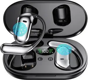 AI Language Translation Earbuds, Wireless Earbuds Translator Real Time 144 Languages 3-in-1 Translator Ear Buds 5.4 Bluetooth Headphones Two-Way Translating Device fit iOS and Android - Black 2