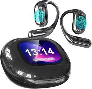 AI Real-Time Translation Earbuds,Wireless Earbuds,144 Languages Ear Buds,Two-Way Translator Earbuds, Ear pods Wireless,HD Sound Bluetooth Translating Earbuds for Travel, Business,Learning (Black B)