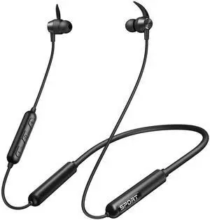 CXK Neckband Bluetooth Headphones, Bluetooth 5.3 Headphones 80Hrs Extra Long Playtime Stereo Bass in-Ear Headsets with Mic, IPX6 Waterproof Earphones, Neckband Earbuds for Sport, Business