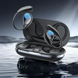 Ai Language Translation Earbuds, OWS 3-in-1 Translation Earbuds Real Time, 138 Language Translator Earbuds, Free APP Compatible with iOS & Android, Translating Device for Travel and Business (Black)