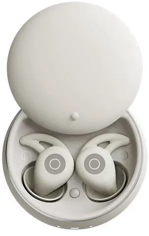 eppfun Sleep Earbuds, Noise Blocking Bluetooth Sleep Headphones with Mic, Small&Soft Earplugs for Side Sleepers, Long Playtime with Charging Case