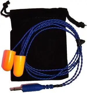 Generic Racing Radio Earbuds, Next Generation 2X, Blue, with RaceDirect Earplugs, 56002CH