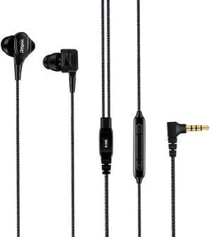 Rillpac R100C Titanium Dynamic Driver Noise Isolating in-Ear Headphones Reference Series Earphones