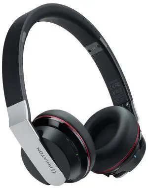 Phiaton BT 330 NC Over The Ear Qualcomm Bluetooth Headphones  Active Noise Cancelling Earphones with Wireless Headphone Mic, Multi-Device Pairing, and Extended Battery Life