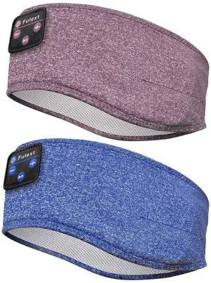 Perytong Sleep Headphones Bluetooth Headband, Sports Bluetooth Headband Headphones with Thin Speakers, Sleep Earbuds, Sleeping Headphones for Workout Running Yoga Nap, Gift for Men and Women