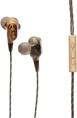 Oosko in-Ear Headphones, Noise Cancelling Earbuds Balanced Bass Driven Sound Earphones with Mic - YX001