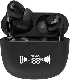Translation Earbuds Real Time Language Translator Earbuds in 137 Languages 3-in-1 Two Way Instant Voice Translator Device with Bluetooth and APP Fit for iOS & Android(Dark Black)
