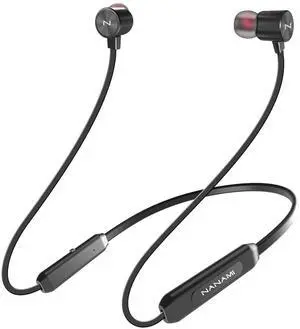 NANAMI Bluetooth Headphones Wireless Earbuds - Sports Magnetic Neckband Wireless Headsets, HiFi Stereo Deep Bass Updated Bluetooth 5.3 Earphones IPX7 Waterproof with Mic for Gym Running 24h Playtime