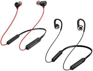 NANAMI Bluetooth Neckband Headphones - Open Ear and in Ear Wireless Earphones for Podcast Audio Music Sleeping