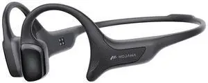 mojawa HaptiFit Terra Advanced Smart Sports Wearable, Open Ear Bluetooth Bone Conduction Headphones with Mic and 32GB MP3, Waterproof Wireless Earphones for Workouts, Swimming and Running, Black