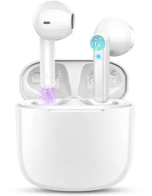 Motost Bluetooth 5.3 Earbuds, in Ear Wireless Headphones IP7 Mic