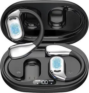 AI Translation Earbuds Real Time for iPhone and Android, 144 Language Translator Earbuds, Bluetooth Headphones Translation Language Device 3-in-1 Translation Headphones with Charging Case(Black)