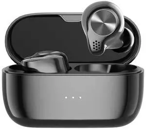 Lotus T1 True Wireless Bluetooth Earbuds with Microphone - in-Ear Bluetooth Headset Premium Sound with Deep Bass (White)