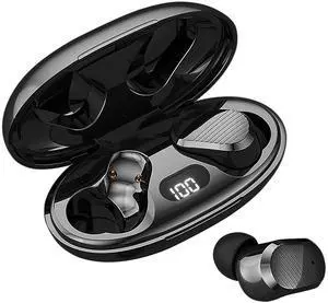 LHBMET Echolabs Wireless EarbudsEcho 2025 Edition Audio Earbuds with Bluetooth 5.2Mini Binaural Sports Waterproof Headset (Black)