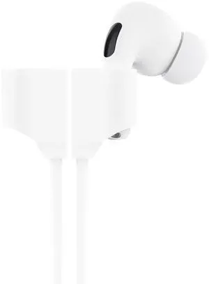 Huunad Replacement Earbud for Airpod pro 1st Left (2084) with Headphone Lanyard