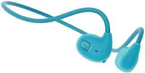 HDKKE Ear Headphones Wireless Bluetooth, Air Conduction Headset Wireless Earbuds, Sports Headphones with HD Stereo Sound, Secure Fit Earhooks, 24H Playtime, Calling for GymBlue