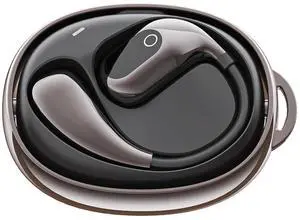 GGSTOPWATER Open Ear Headphones Wireless Bluetooth 5.4, OWS Earphones Wireless Earbuds with Earhooks and Mic, IPX5 Waterproof, 48H Range,Fidget Spinner Play Spin (Black)