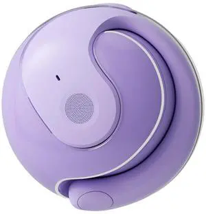 GUATTIR Out of Ear Open Ear Headphones Outside The Ear Wireless Ear Hanging Bluetooth Headset Over The Ear Open Ear Buds Earbuds Outside The Ear Headphones Bone Air Conduction Earbuds Purple