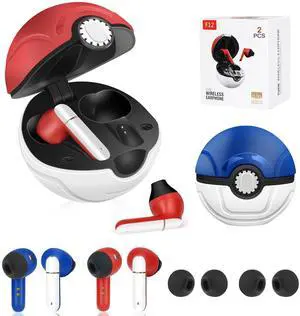 FEFURS 2 Pack Wireless Earbuds for Kids,Comfortable Wireless Earphones Fit Ergonomic Design Ball Shape Ear Buds with Mic for Android iOS Cell Phone Computer Laptop