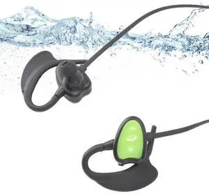 Fabater IPX8 Headphones for Swimming, in Ear Swimming Headphones with 5.0, Underwater MP3 Player, Perfect for Swimming, Sports, Running (Green), Fabaterdhog8bnc3e-13