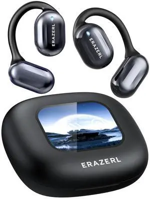 XP2 Translation Earbuds in Real Time AI Language Translator Earbuds Over The Ear Earbuds Touch Screen Support 135 Languages Translation Device fit iOS & Android for Travel Business Learning