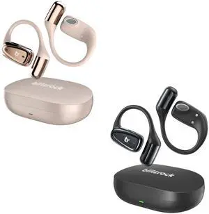 Open Ear Earbuds Ultra Lightweight Comfort,Rich Sound Wireless Headphones with Clear Calls Bluetooth 5.4 IPX7 Waterproof 28H Playtime for Sports Running Workout