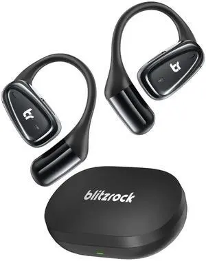 Open Ear Headphones 0.25oz Ultra Lightweight Comfort,0.7mm Thinner Earhooks, Bluetooth 5.4 Over The Ear Earbuds with Clear Calls, IPX7 Waterproof, 28H Playtime