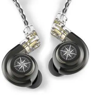 BZINK Conch in Ear Monitor Headphones + in Ear Monitor Case