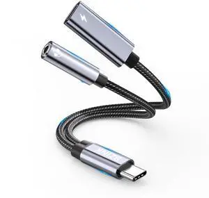 BZINK 2 Pack in Ear Monitor Headphones+ 1 Pack USB C to 3.5mm Headphones and Charger Adapter